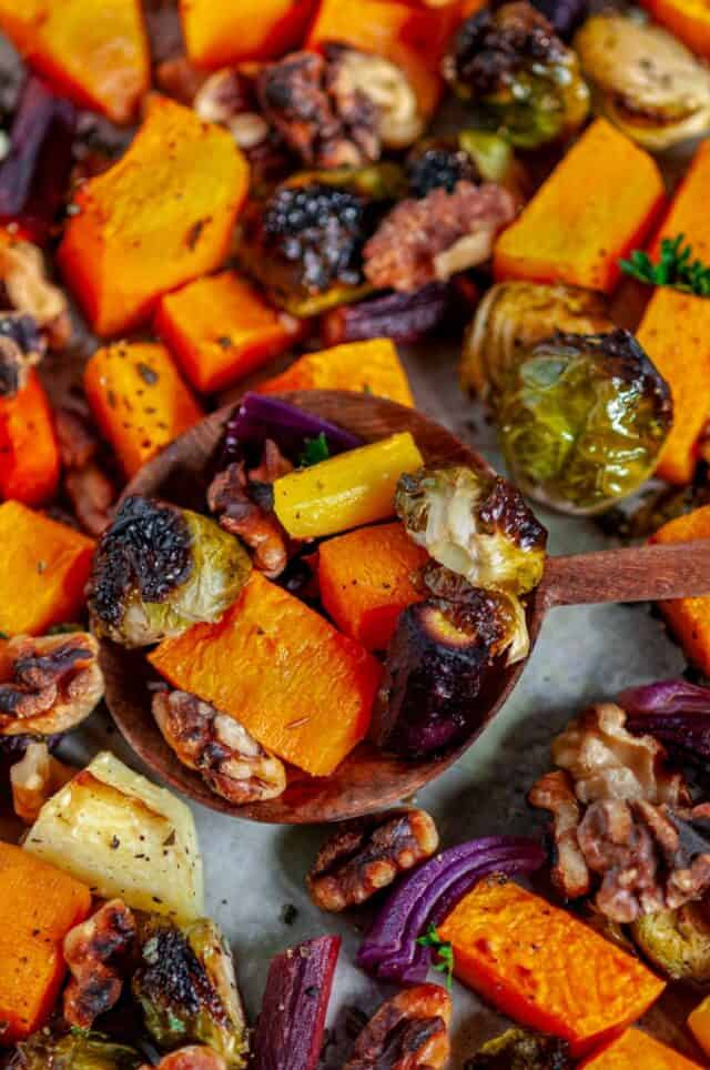 Autumn Harvest Roasted Vegetables Aberdeens Kitchen