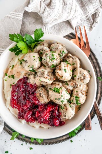 Easy Baked Swedish Meatballs Aberdeens Kitchen