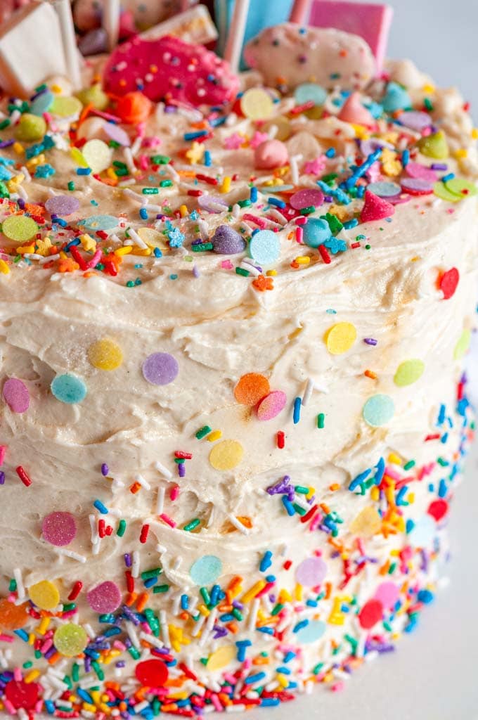 Birthday Surprise Confetti Cake-5 - Aberdeen's Kitchen