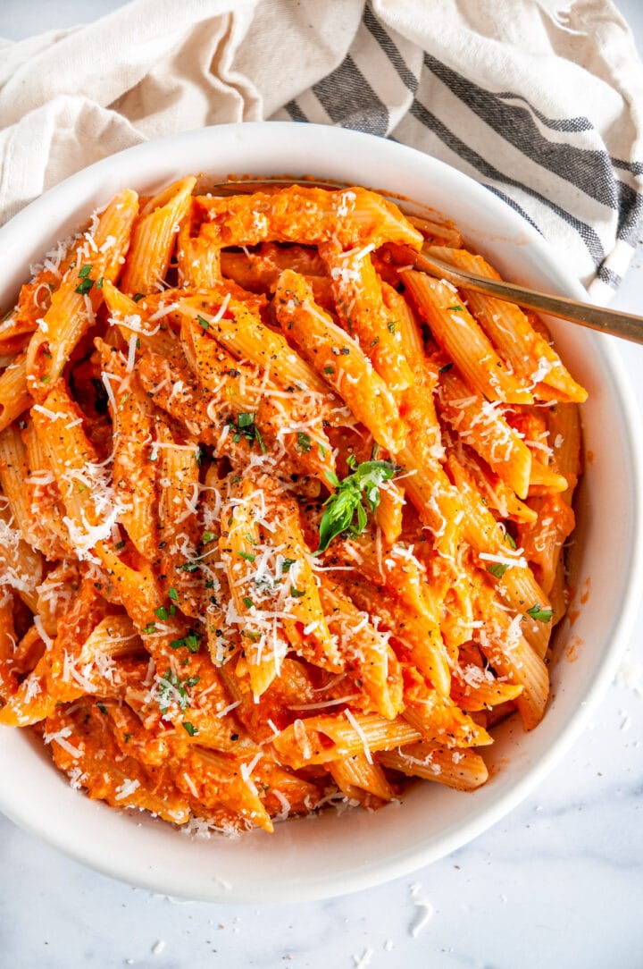 Easy Penne Alla Vodka - Aberdeen's Kitchen