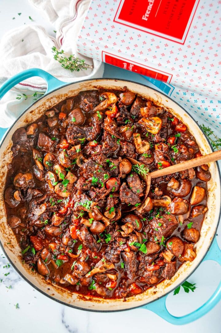 Julia Child S Beef Bourguignon Aberdeen S Kitchen   Julia Childs Boeuf Bourguignon 1 720x1084 