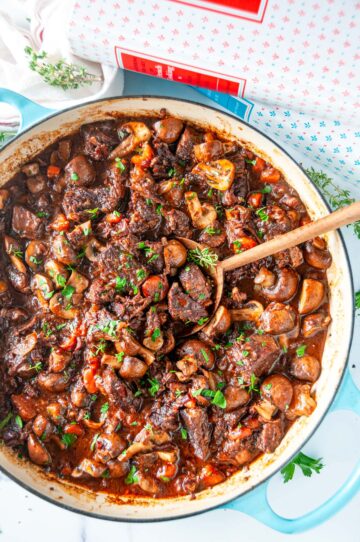 Julia Child S Beef Bourguignon Aberdeen S Kitchen   Julia Childs Boeuf Bourguignon 3 360x542 