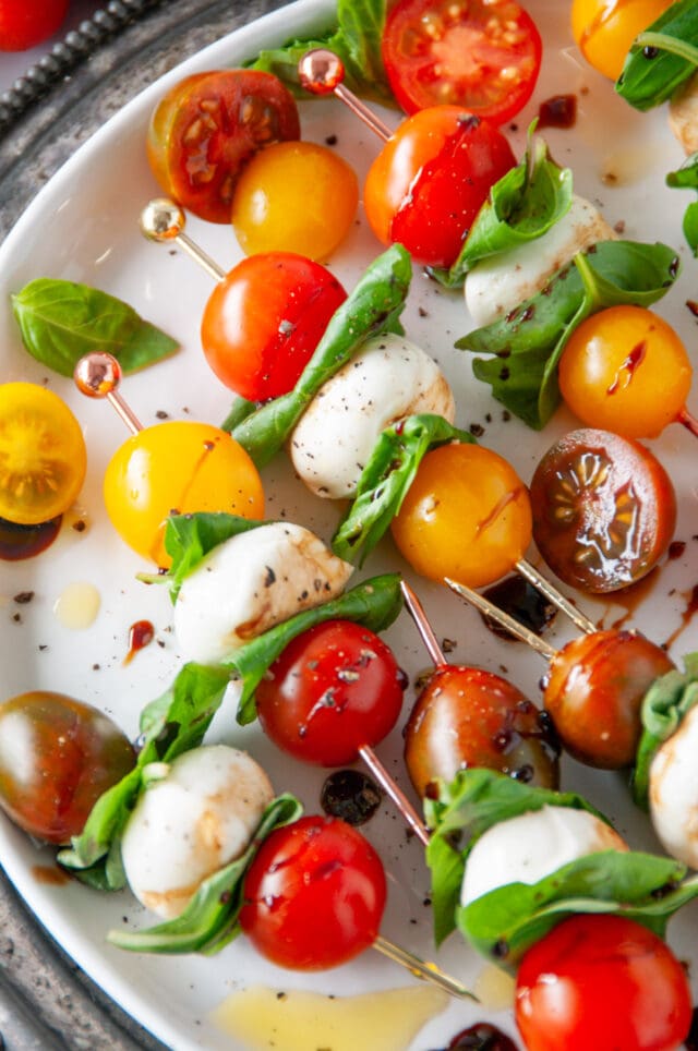 Caprese Salad Bites - Aberdeen's Kitchen